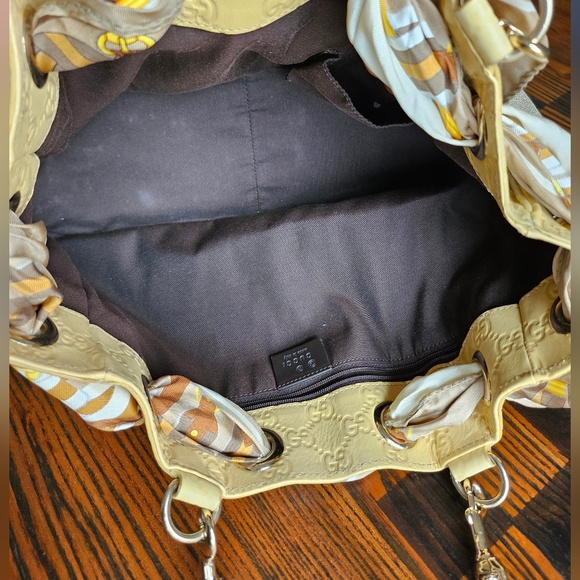 EUC Vintage Guccissima Positano Scarf Tote - Picture 10 of 17